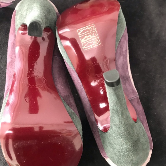 NWOT Lavorazione Artigiana  Suede shoes - Picture 5 of 8